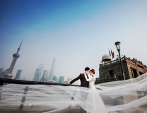 上海婚纱摄影作品,光影中的爱情故事