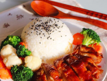 照烧鸡腿饭的做法,简单美味，轻松上桌