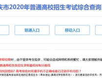 2020高考录取查询入口,轻松掌握录取动态